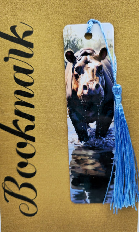 Wildlife Metal Bookmark - 12cm x 3cm printed one side