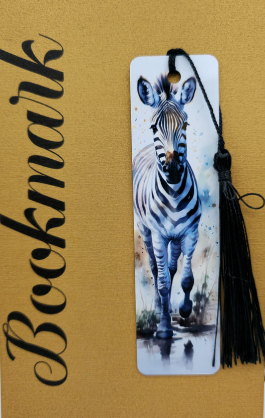 Wildlife Metal Bookmark - 12cm x 3cm printed one side