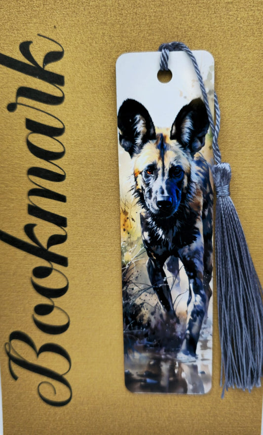 Wildlife Metal Bookmark - 12cm x 3cm printed one side