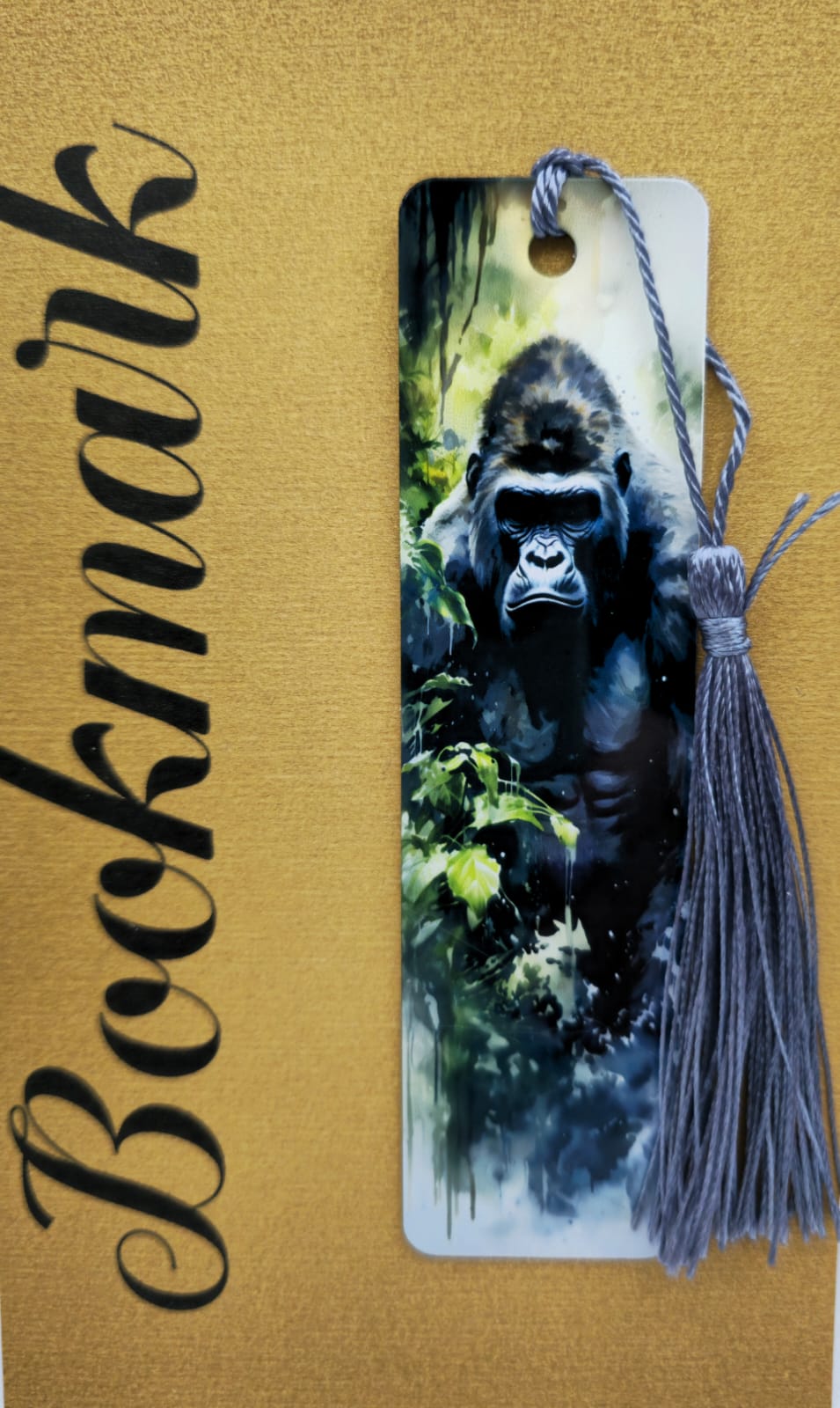 Wildlife Metal Bookmark - 12cm x 3cm printed one side