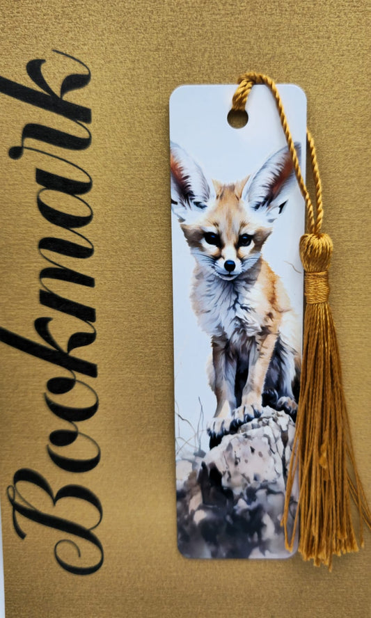 Wildlife Metal Bookmark - 12cm x 3cm printed one side