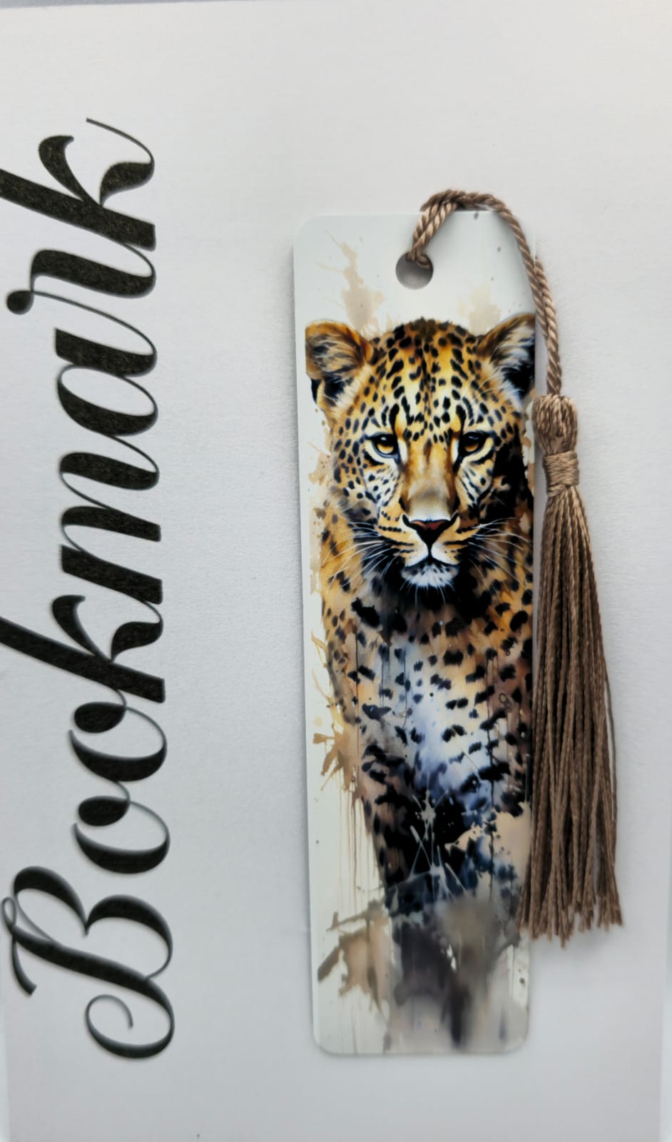 Wildlife Metal Bookmark - 12cm x 3cm printed one side