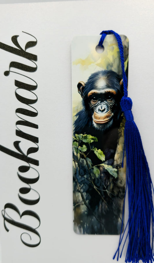 Wildlife Metal Bookmark - 12cm x 3cm printed one side