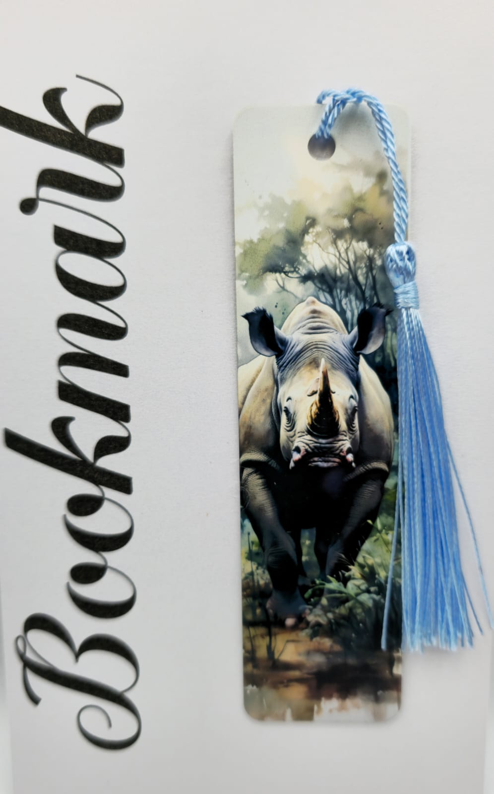 Wildlife Metal Bookmark - 12cm x 3cm printed one side