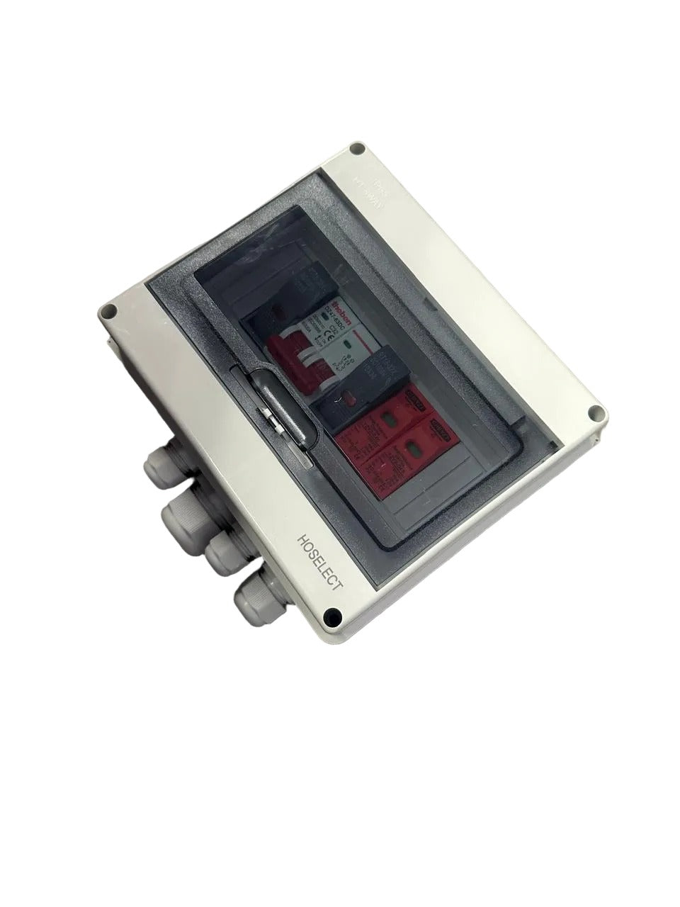 Solar photovoltaic PV DC Combiner Box Surge Lightning Protection 1 input 1 out DC 600V