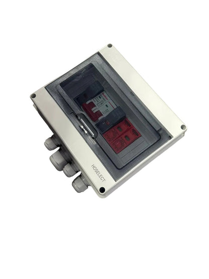 Solar photovoltaic PV DC Combiner Box Surge Lightning Protection 1 input 1 out DC 600V