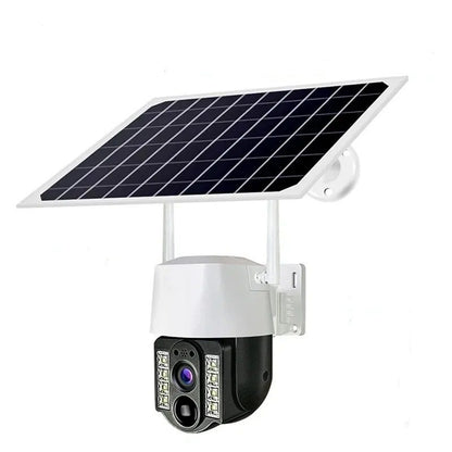 Aerbes AB-JK69-W WiFi 3MP Dual-Light Solar Camera, PIR, 2-Way Audio, 8000mAh Battery V380 Pro