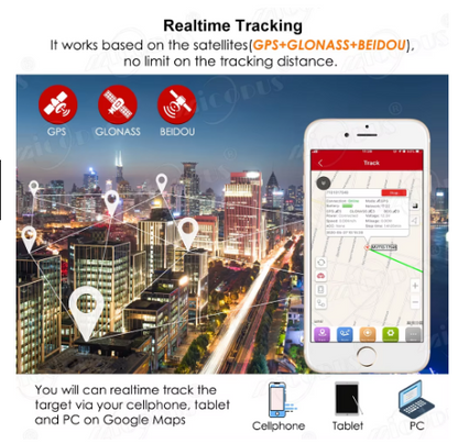 MiCODUS MV710 Mini GPS Car/Motorcycle Tracker Mobile App Live Tracking