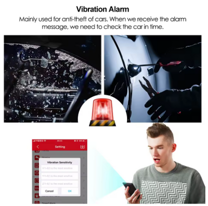 MiCODUS MV820 Relay Mini GPS Car/Motorcycle Tracker Mobile App Live Tracking