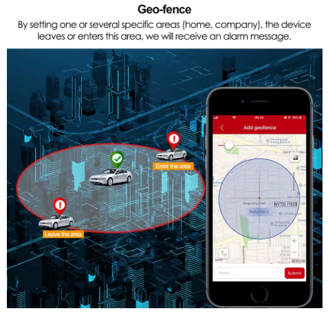 MiCODUS MV820 Relay Mini GPS Car/Motorcycle Tracker Mobile App Live Tracking