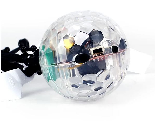 Colorful Mini LED Drone Crystal Ball Induction Quadcopter