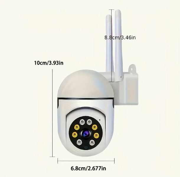 Wireless Mobile App Wifi IP Pan Tilt Zoom Camera