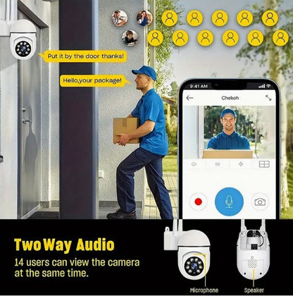 Wireless Mobile App Wifi IP Pan Tilt Zoom Camera