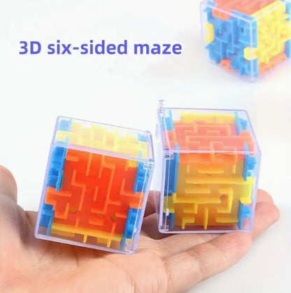 3D Maze Cube Puzzle Toy