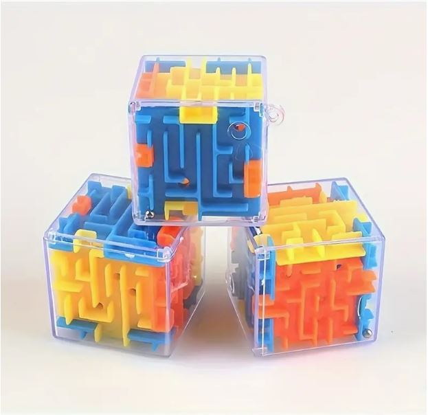 3D Maze Cube Puzzle Toy