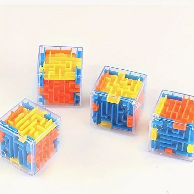 3D Maze Cube Puzzle Toy