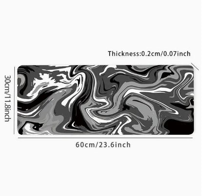 Large Abstract Art Non Slip Waterproof Mousepad