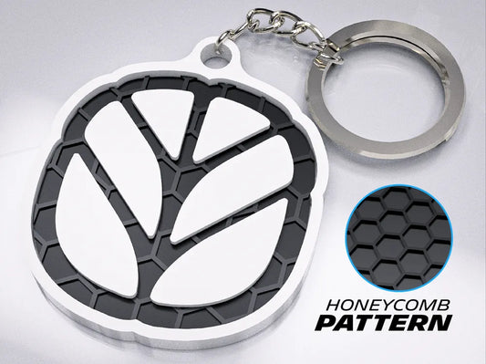 "New Holland" Honeycomb 3D Printed Key Chain