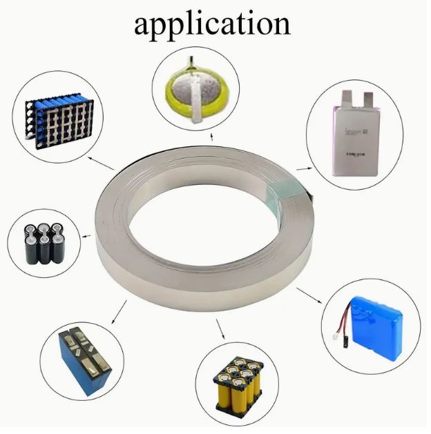 1pc Nickel Strips For 18650 Soldering Tab For High Capacity Lithium, Li-Po Battery