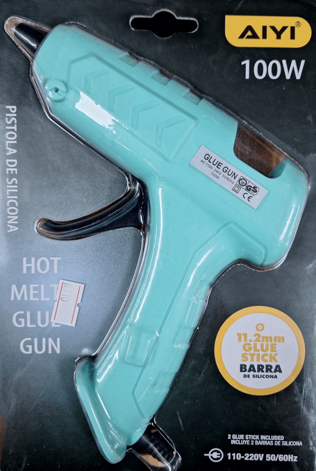 Hot Melt Glue Gun Cyan Blue 100 Watts Little Tokyo Sa