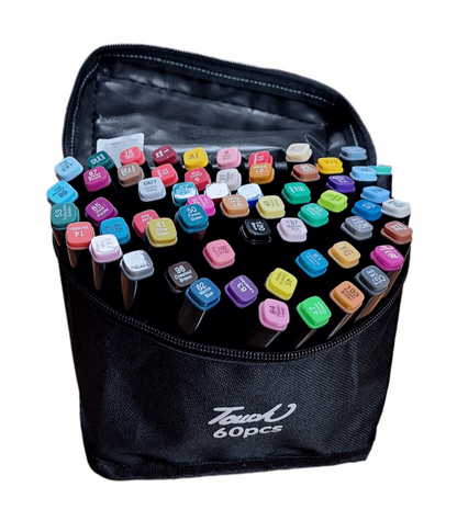 Touch Multicolored 60pcs Markers