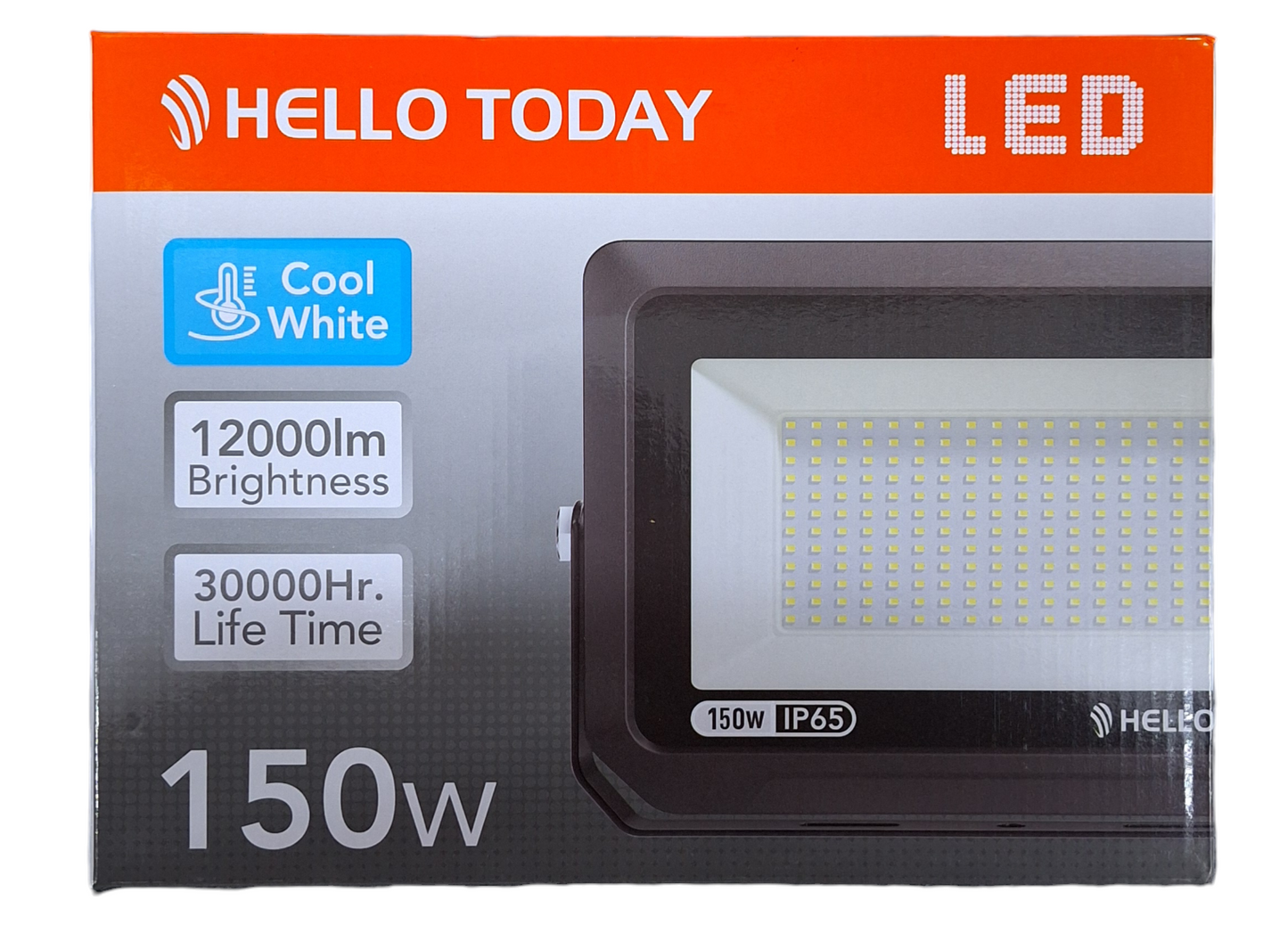 Hello Today Cool White 150 Watt Indoor/outdoor Flood Light