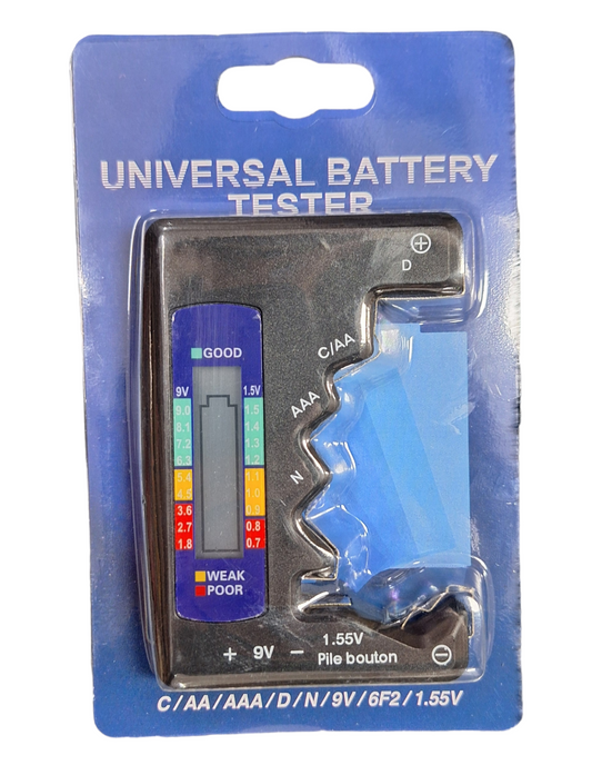 Multi-Slot Universal Digital Battery Tester