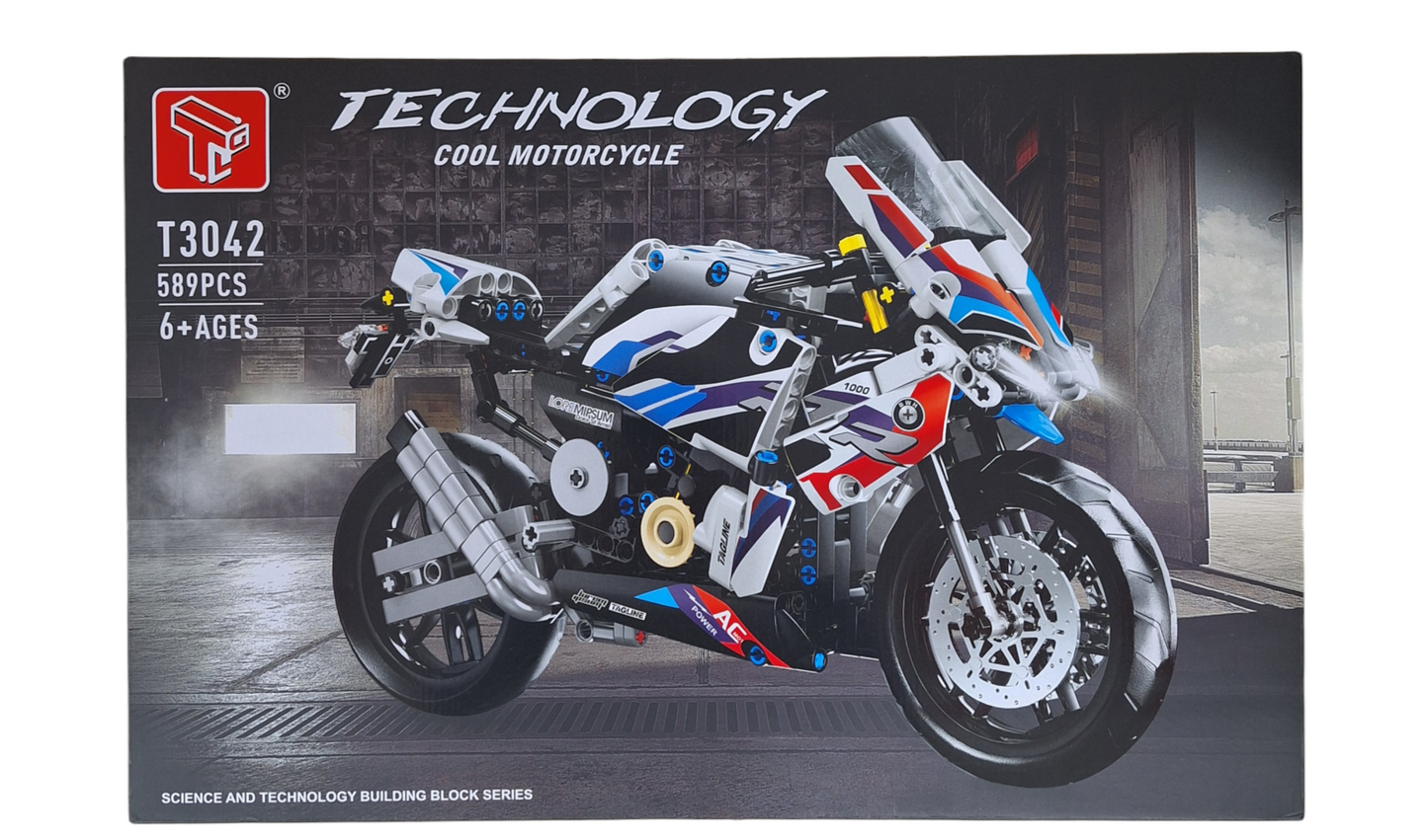 Technology: R1000 Super Bike Building Blocks - 589pcs