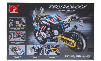 Technology: R1000 Super Bike Building Blocks - 589pcs