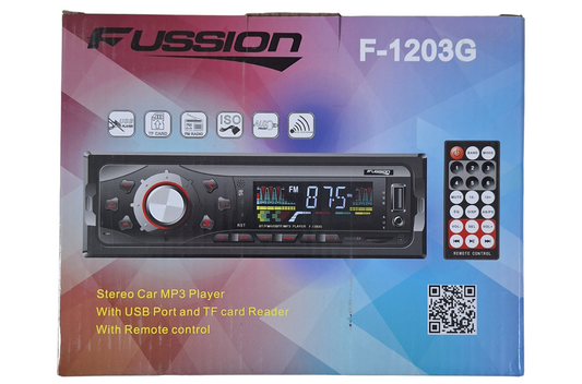 Fussion Multifunctional Bluetooth Car Radio with Remote