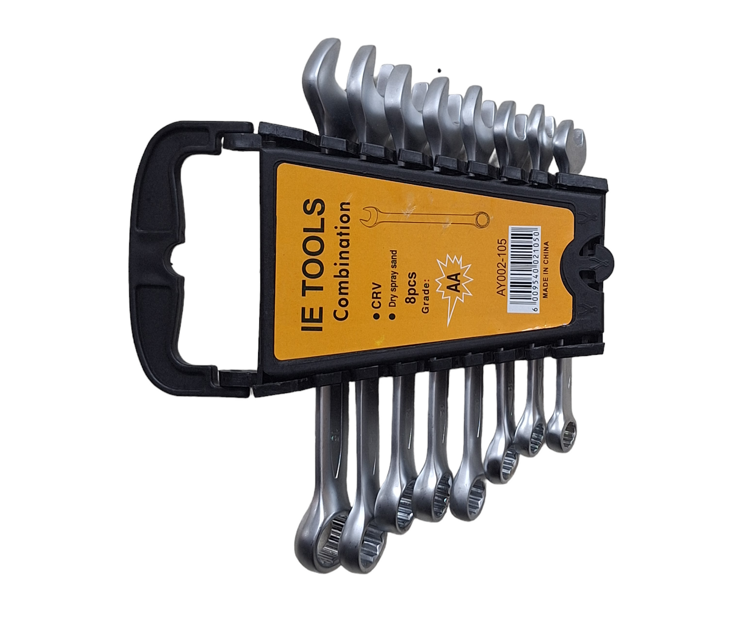 8pc CRV Combination Spanners - 8mm-15mm