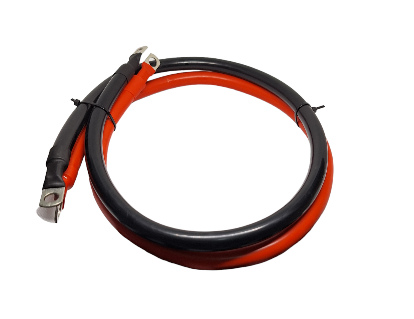 80cm 15mm DC Cables for Inverter/Battery Connections with Lugs