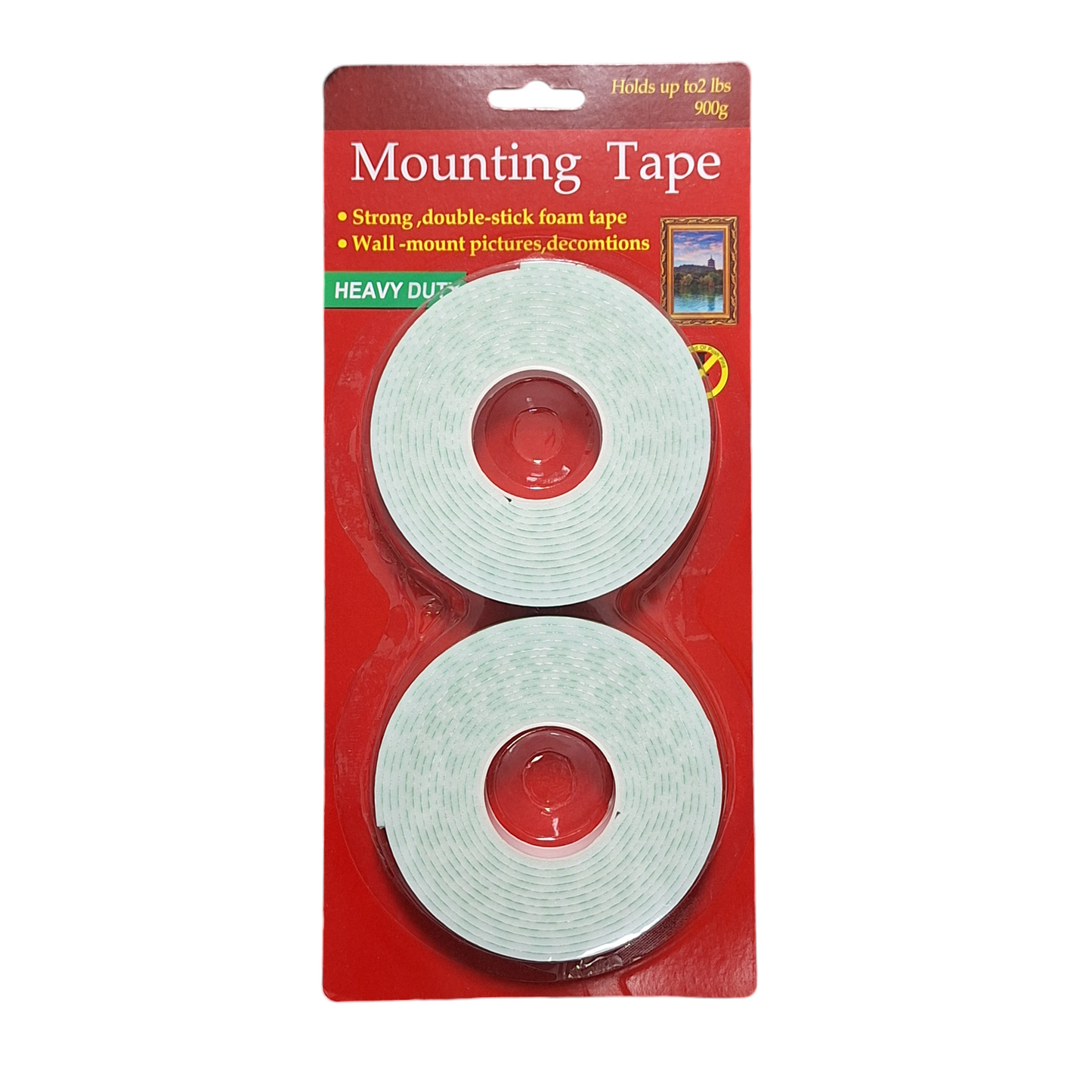 2pc Double-Sided Mounting Tape