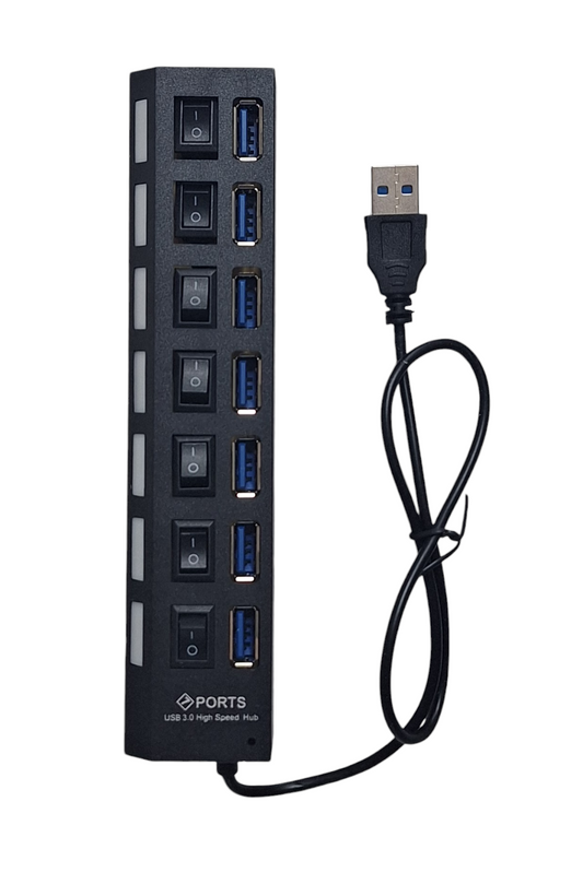 7 Port High Speed USB 3.0 Hub