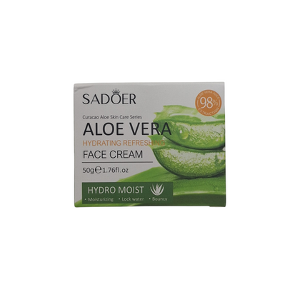 Aloe Vera Hydrating Face Cream 50g – Deep Moisturizing & Soothing Skincare for All Skin Types