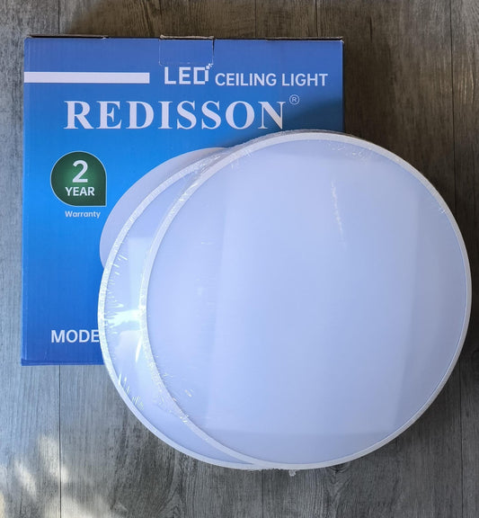 REDISSON 2Pack 42watt 240vAC 6500K (Cool White) 3500Lumens Round LED Light Panel