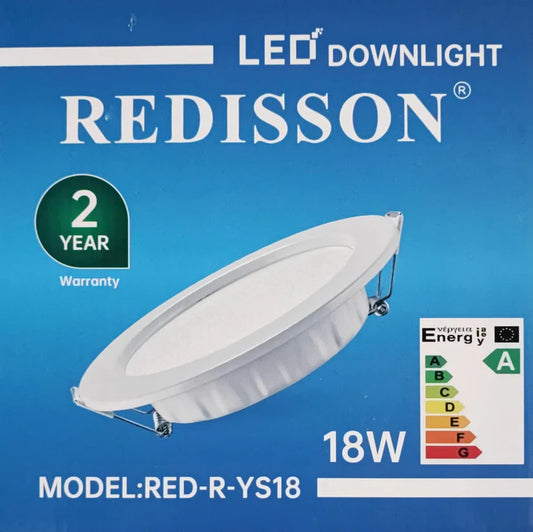 Redisson 18W Round LED Downlight
