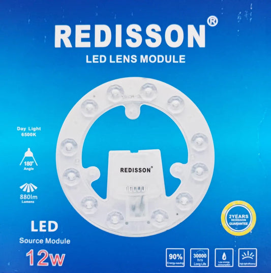 Redisson 12W Round LED Lens Module