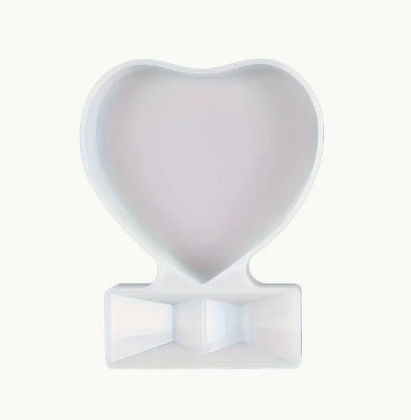 Resin Heart Shaped Photo Frame Silicone Molds