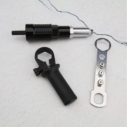 1 Set Riveting Tool Attachment for Electric Drill