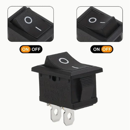 AC250v 6Amp 2 Position Rocker Switch