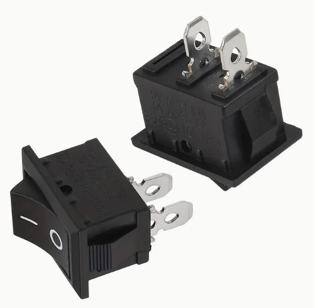 AC250v 6Amp 2 Position Rocker Switch – Little Tokyo SA