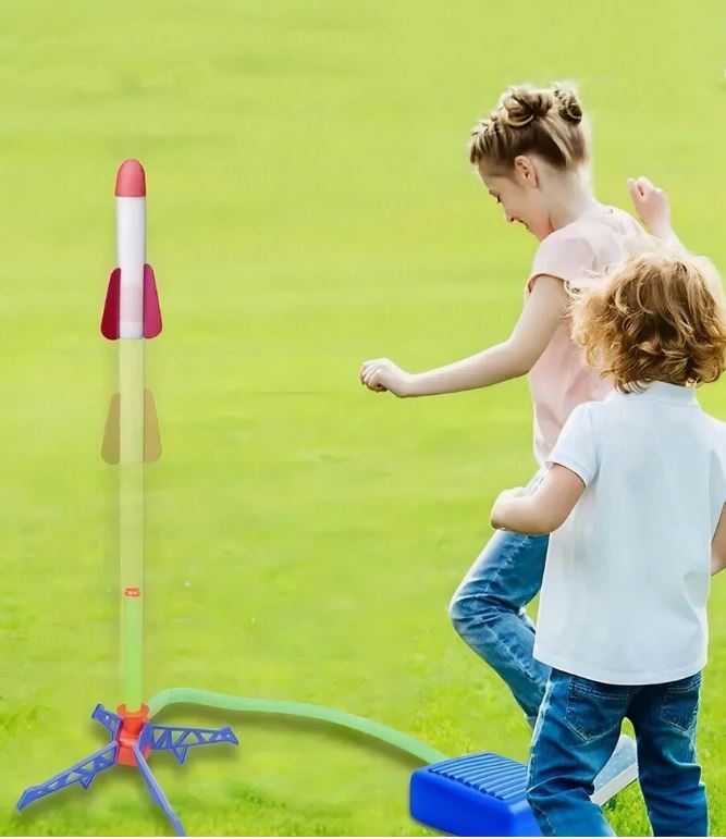 Pedal Rocket Launch Toy