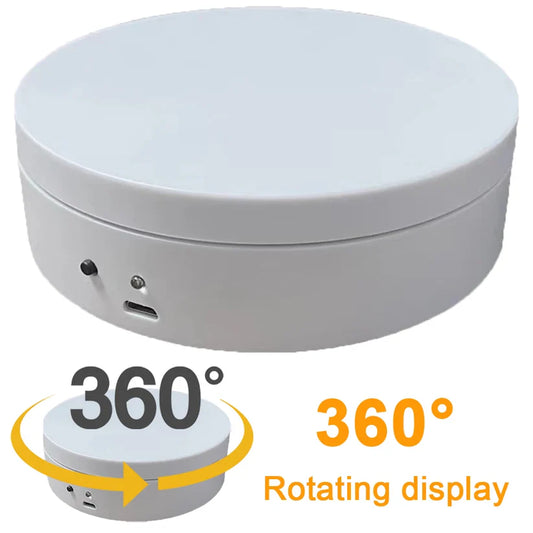 360 Degree Rotating USB Powered Display Stand