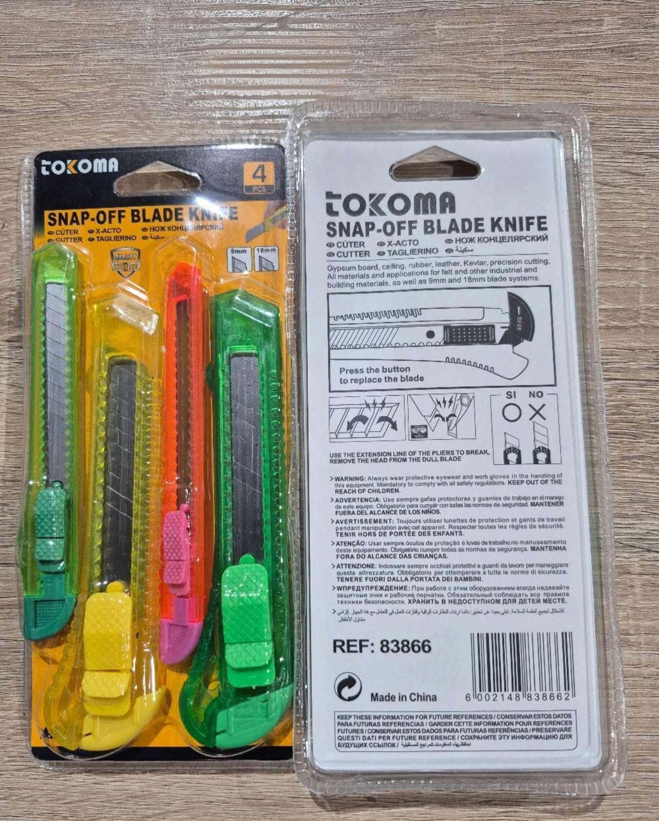 High Quality Tokoma Snap Off Blade Knife - Little Tokyo SA