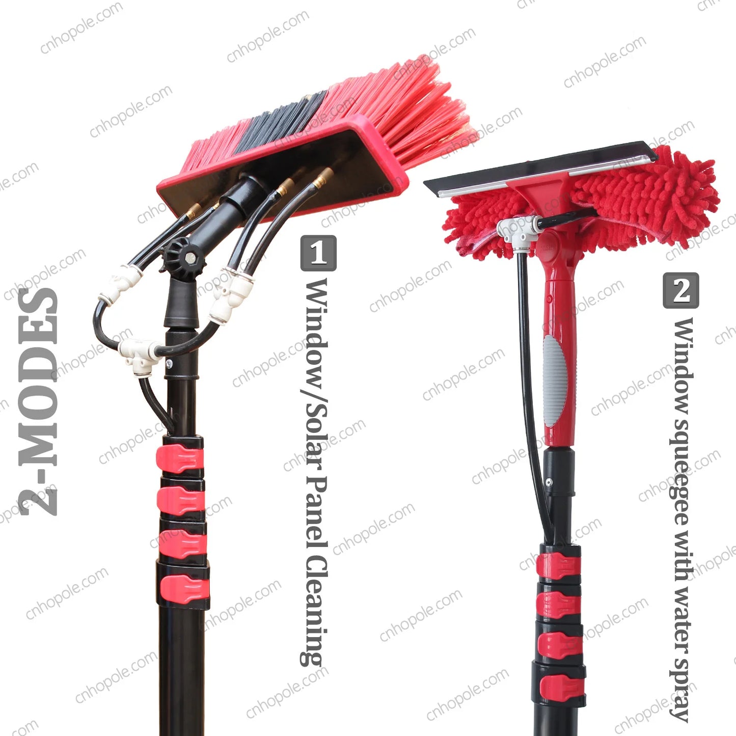 6Meter Pole Brush with Squeegee Solar Panel/Window Cleaning Kit