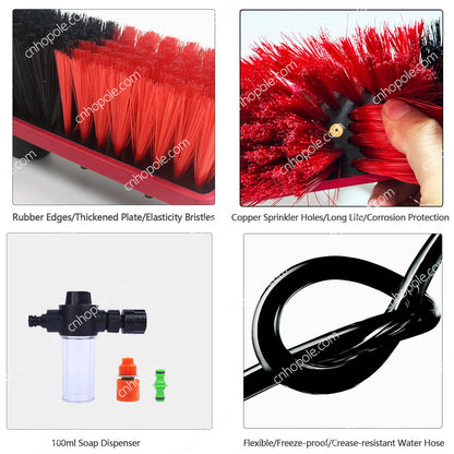 6Meter Pole Brush with Squeegee Solar Panel/Window Cleaning Kit