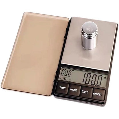 Aerbes Zeroing Tare Function Stainless Steel Jewelry Scale 500g/0.01g