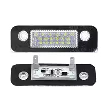 2pcs Error Free White LED License Number Plate Lights Lamps