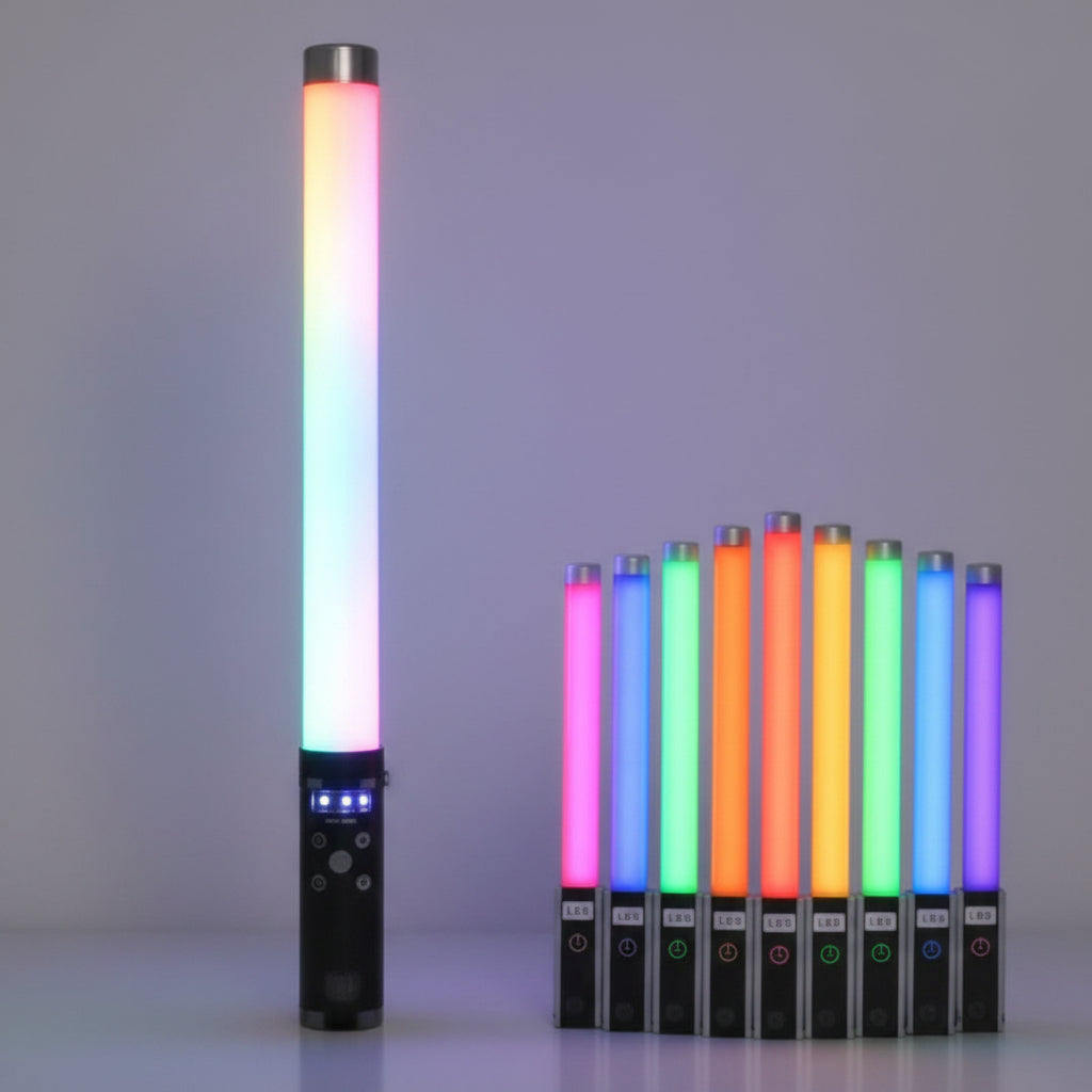 PM-198 Portable Video Making Handheld RGB LED Stick Light